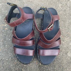 DM Blaire Women’s Brando Leather Gladiator Sandals